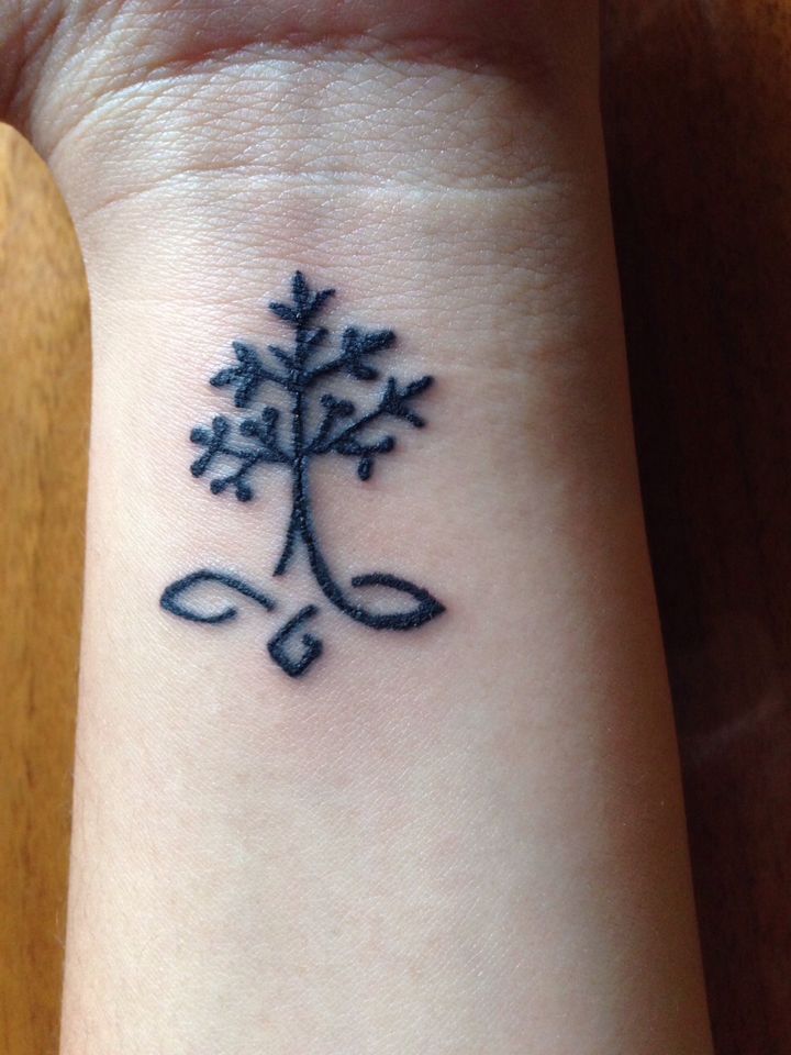 Celtic tree tattoo