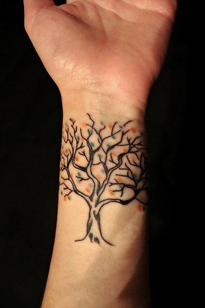 Tree tattoo design