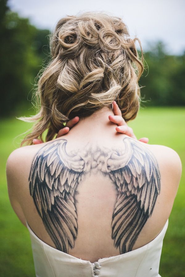 Pretty wings on the back