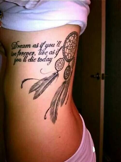 Fantastic dream catcher tattoo