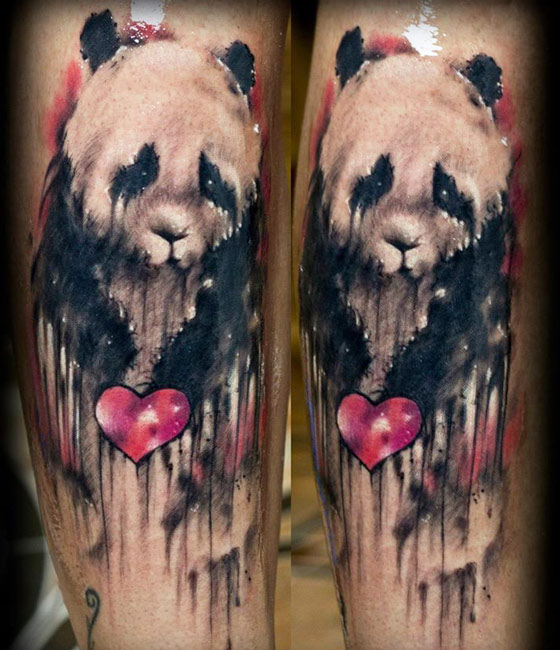 Cute panda design