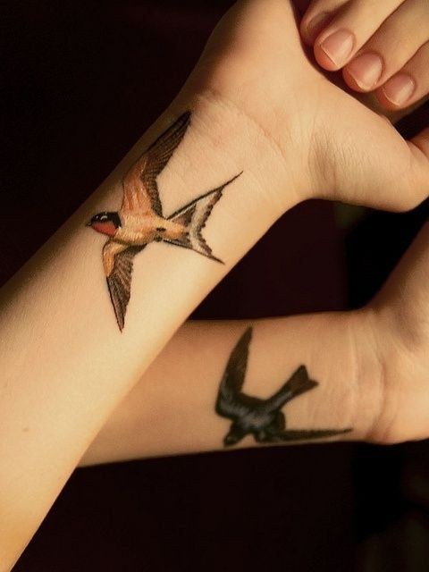 Nice bird tattoo