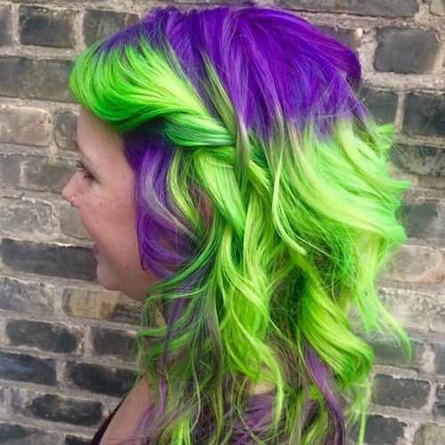 20 ways to style pretty two-tone hairstyles