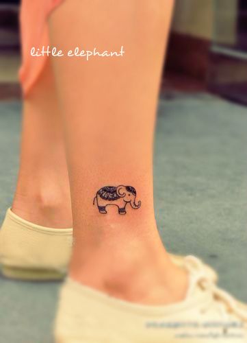 Elephant tattoo