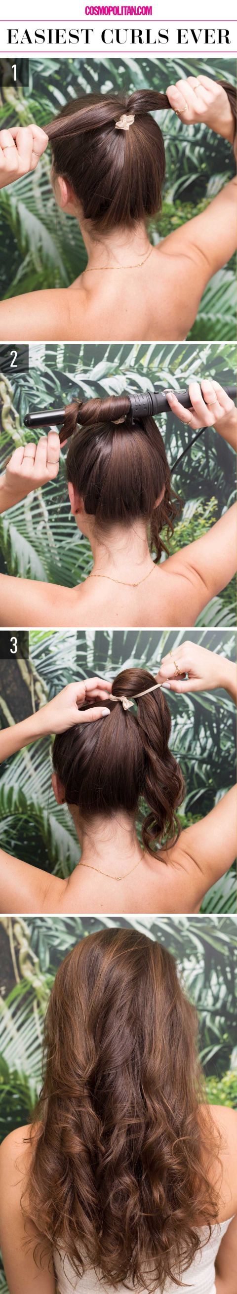 easy way to get curls over