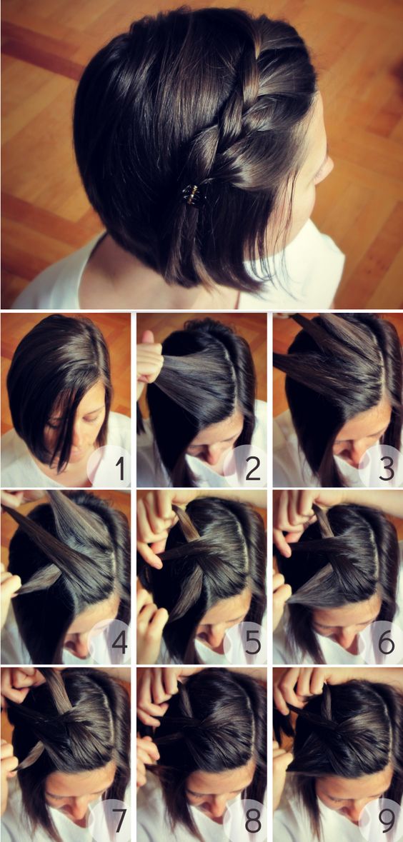 Short-bob-with-braided bangs over