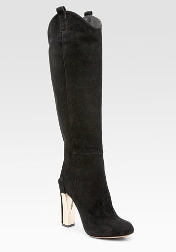 Paradis suede knee high boots ($ 600)