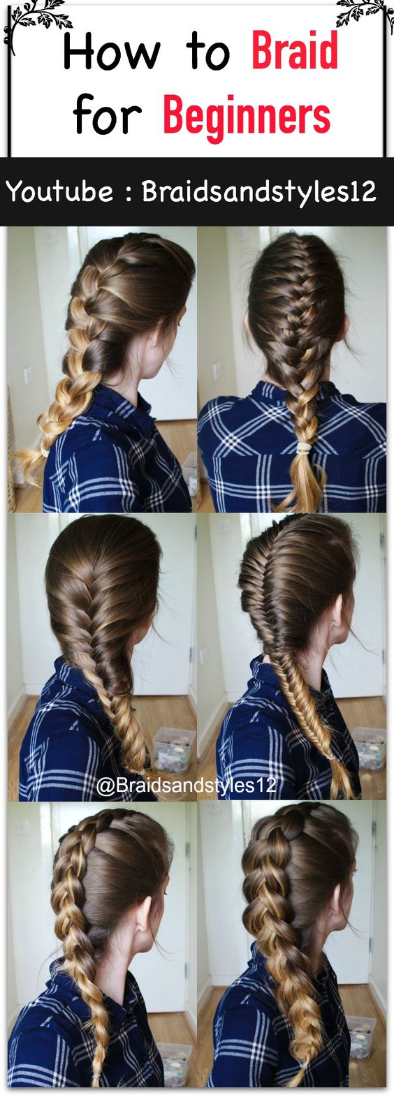 nicely braided over