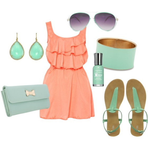 15 fresh spring combinations in popular mint