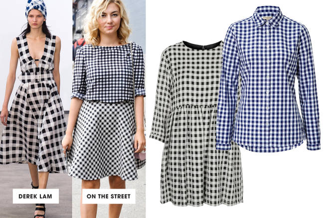 Top 10 trends for this season: Going Gingham