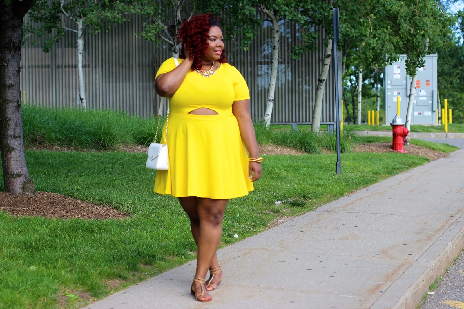 Plus size fashion blogger