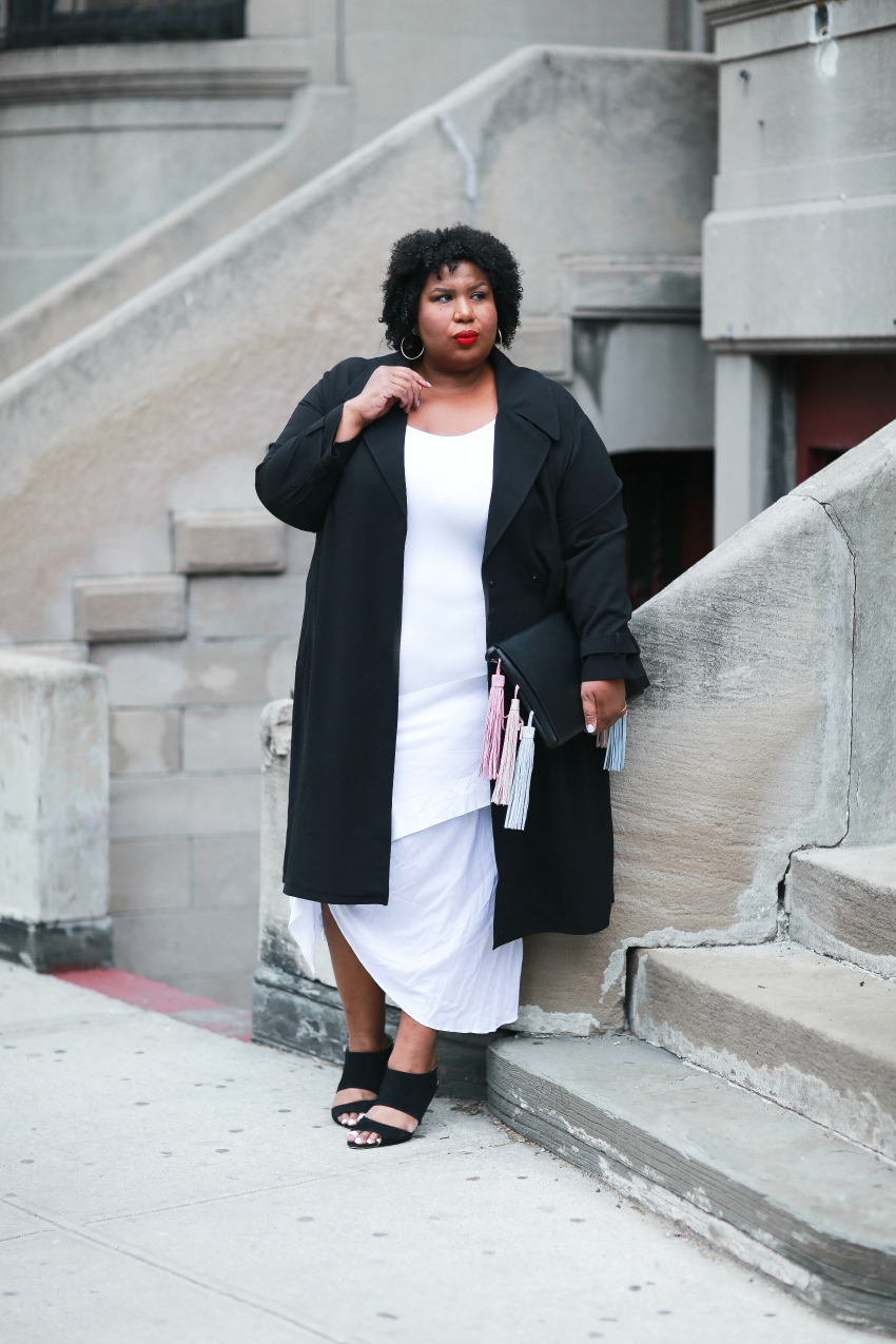 Plus size fashion blogger