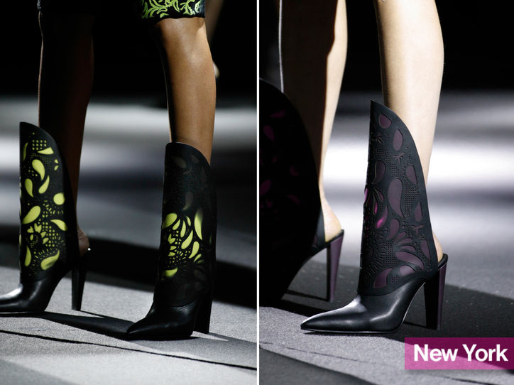 Stylish shoe trend for New York Fashion Week: Alexander Wang's backless boots