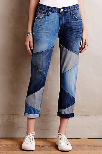 Patchwork jeans