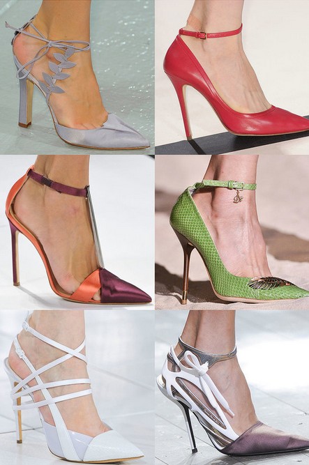 Spring Shoe Trend 1 - pumps with ankle straps