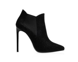 SAINT LAURENT Parisian high-heeled ankle boots, black