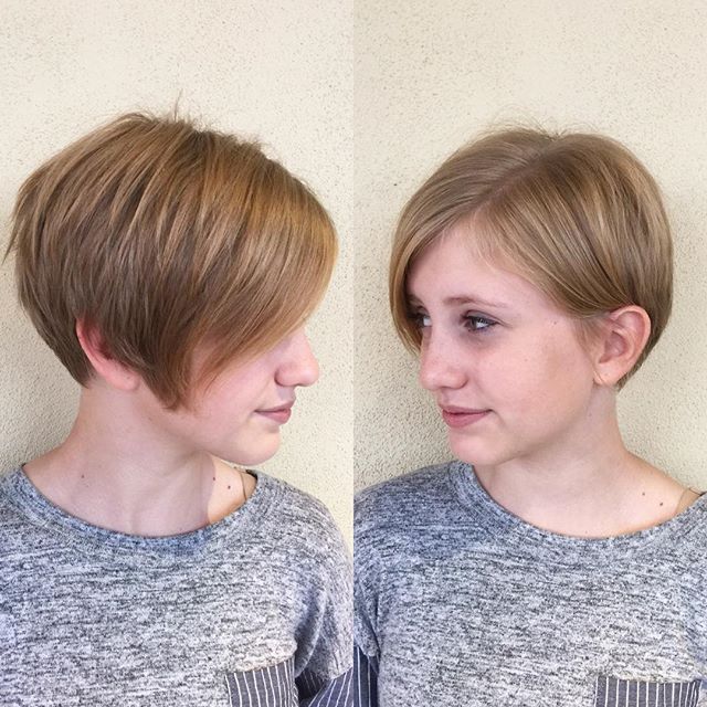 Short haircut