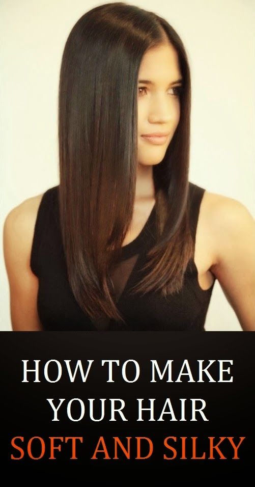 How to get silky hair