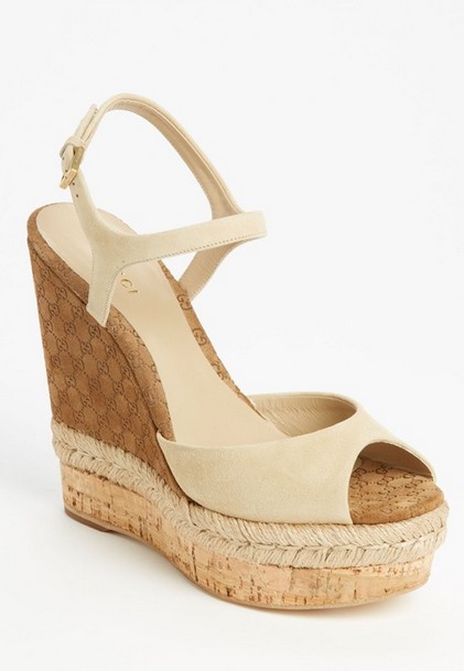 Gucci & # 39; Hollie & # 39; Wedge sandal