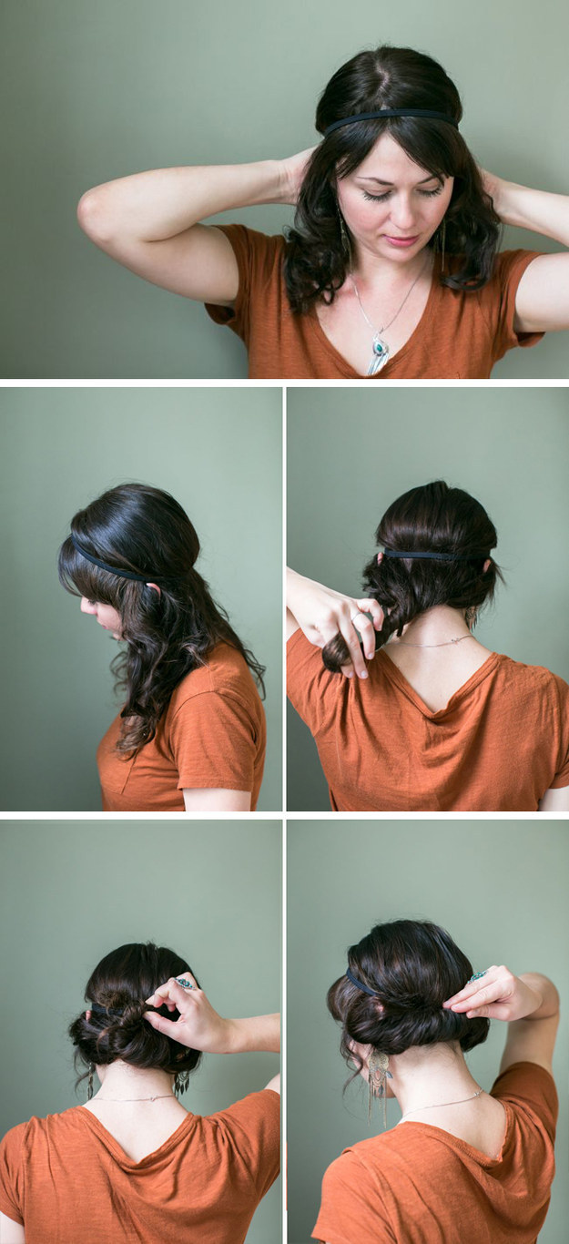 5 minutes updo