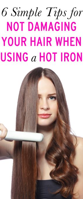 Tips for safe hair straightening