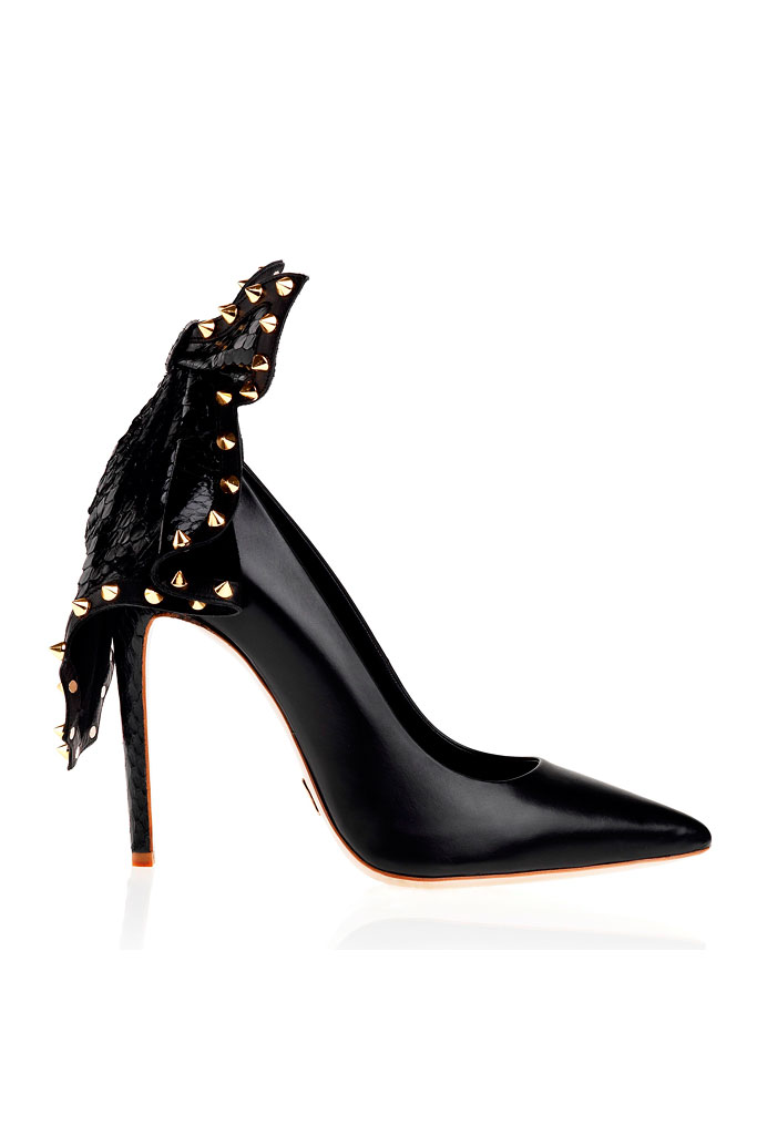 Spring 2014 Daniele Michetti pumps, black