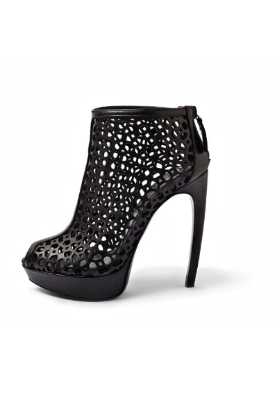 Alexander McQueen black platforms