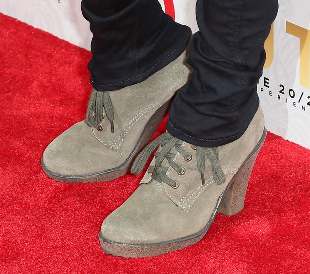 Anna Kendrick's ankle boots