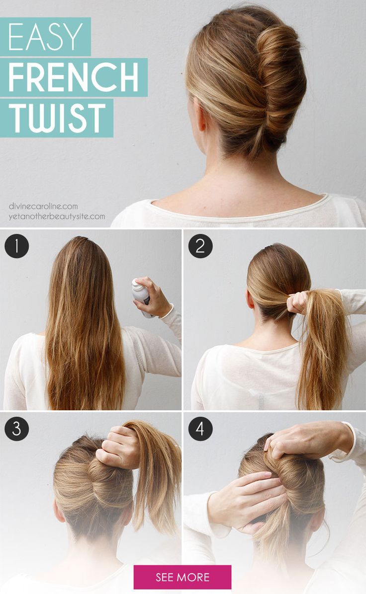 Simple french braid hairstyle tutorial