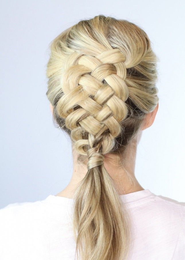 French braid with five strands