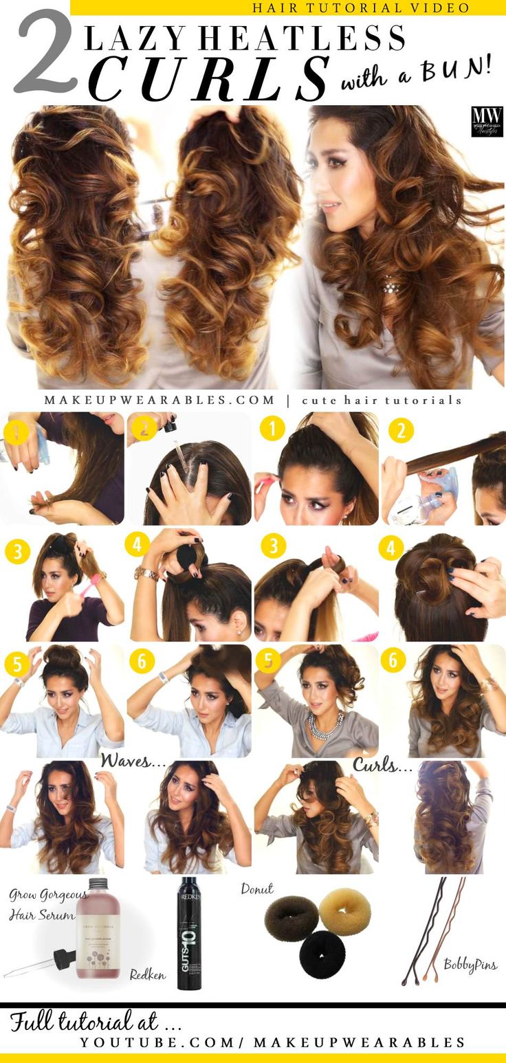 15 super-easy hairstyles for lazy girls with tutorials