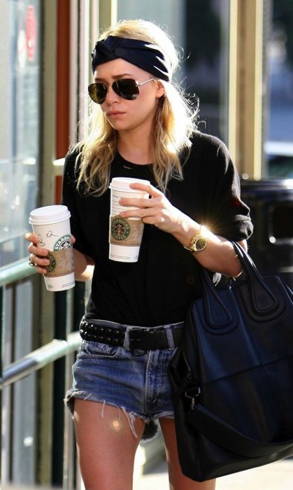Ashley Olsen Long Straight Blonde Hairstyle