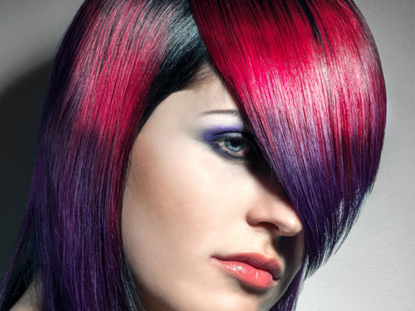 Beautiful two-tone hair