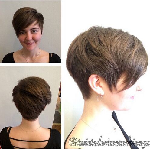Simple short hair for everyday hairstyles