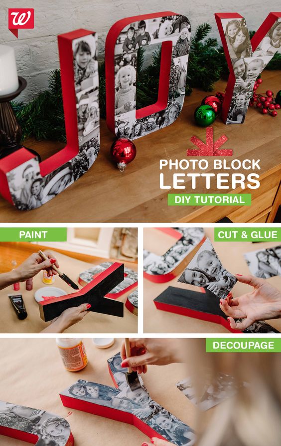 Photo letters about
