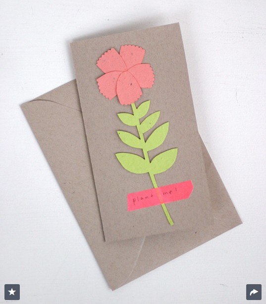 Flower card