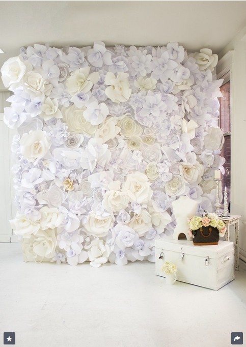 Flower wall