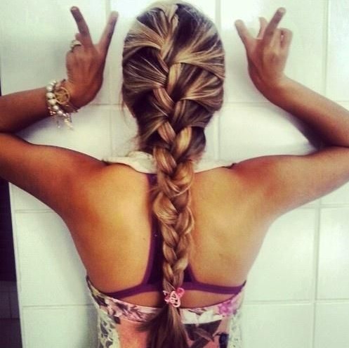 French braids for summer
