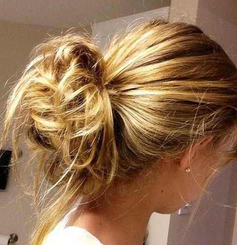 Simple updo for everyday hairstyles