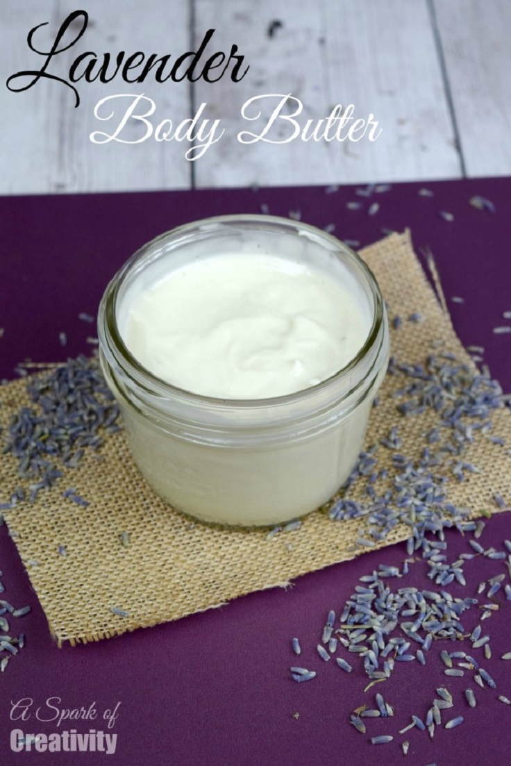 Lavender body butter