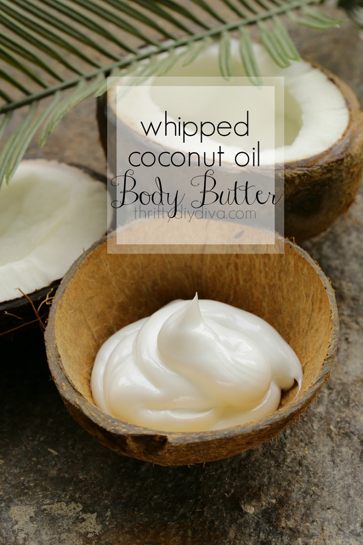 DIY beaten coconut oil