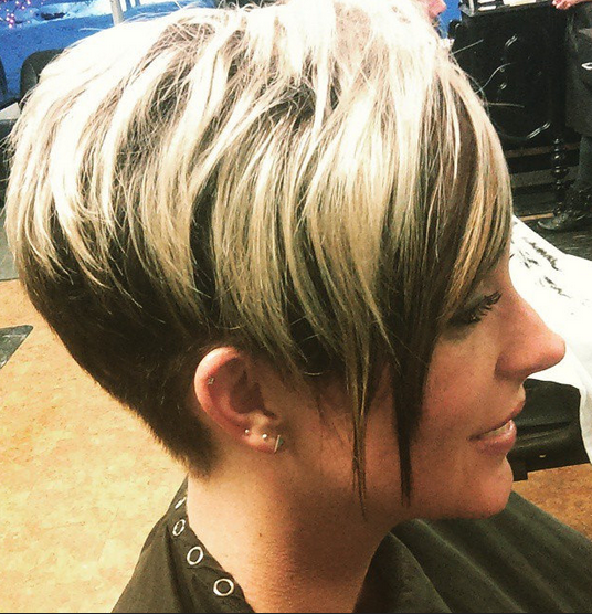 Cool short haircut for women