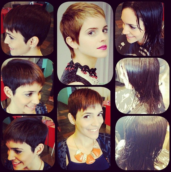 Simple short pixie hairstyles