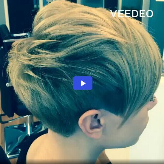 Simple short haircut