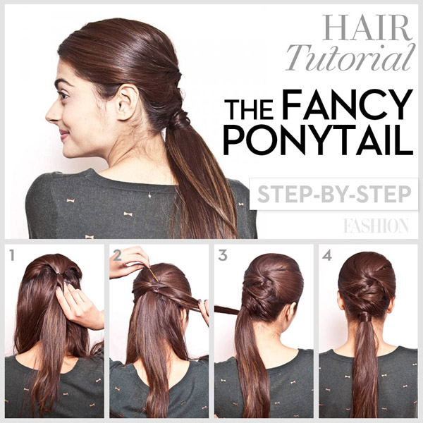 Fancy ponytail