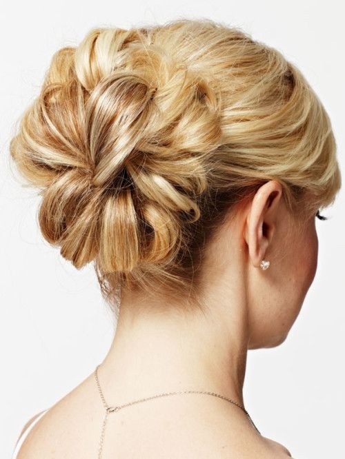 Bridesmaids updo hairstyle