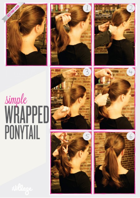 Simple ponytail