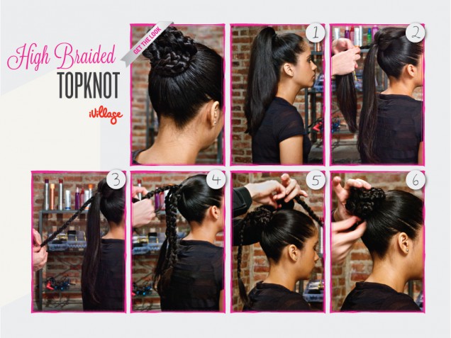 Braided topknot