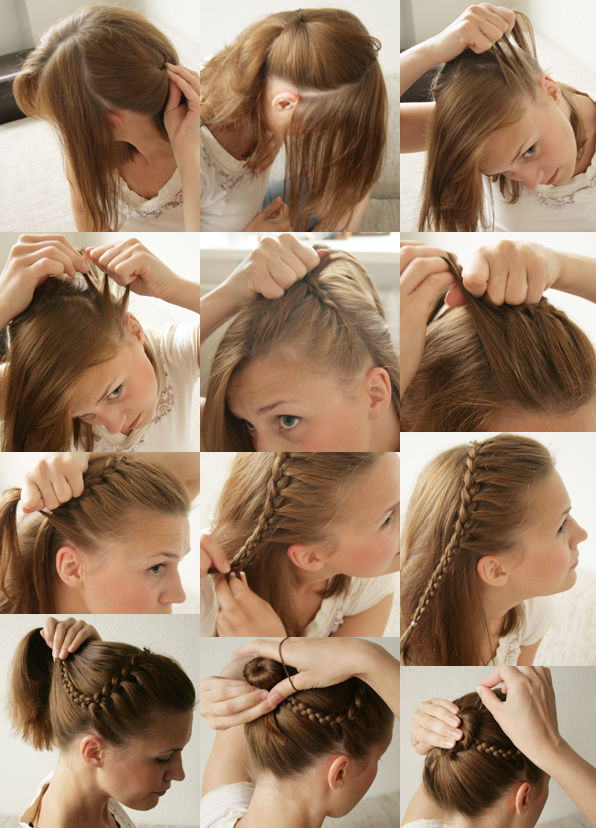 Braided hairstyle