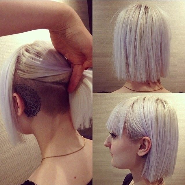 Blunt bob haircut for thick hair